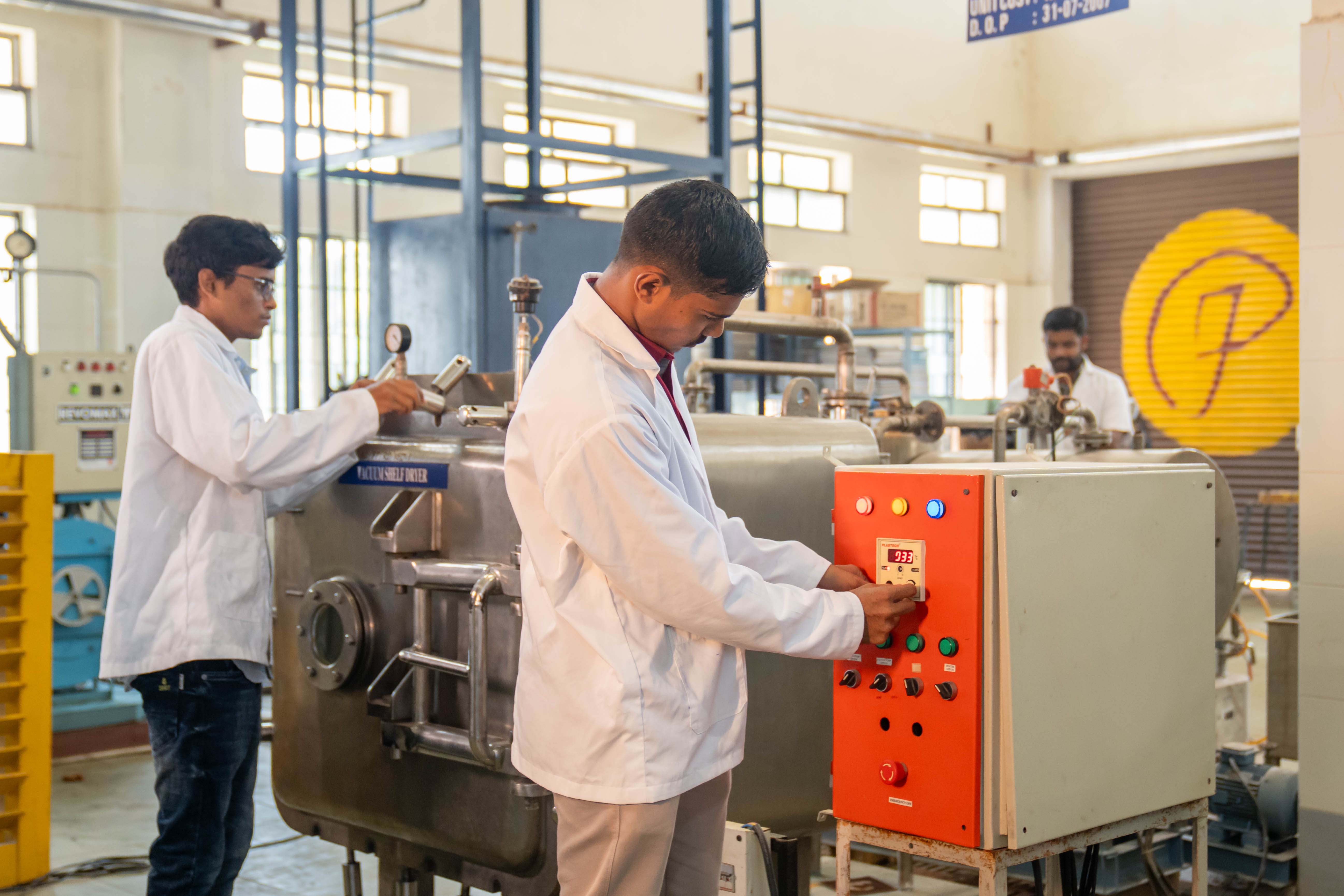 Students Working in Lab