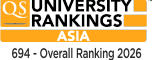 QS Ranking Asia 694