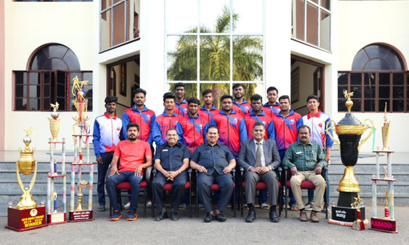 
Winners in the State Level Kabaddi Tournament
